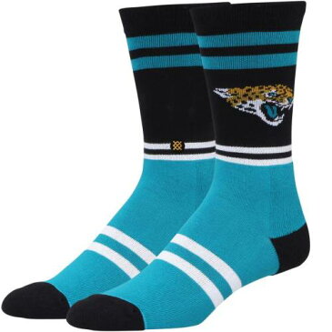 スタンス STANCE ジャクソンビル ジャガース ロゴ ソックス 靴下 インナー 下着 ナイトウエア メンズ 下 レッグ 【 Jacksonville Jaguars Logo Crew Socks 】 Color