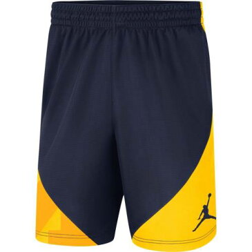 JORDAN BRAND ミシガン パフォーマンス ショーツ ハーフパンツ 紺 ネイビー メンズファッション ズボン パンツ メンズ 【 Michigan Wolverines Hbr Performance Shorts - Navy 】 Navy