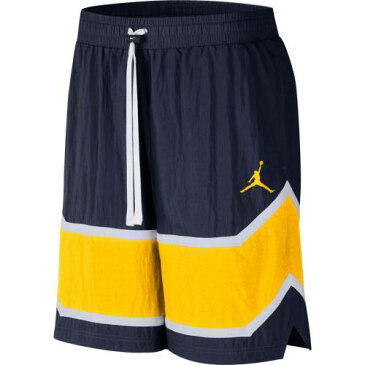 JORDAN BRAND ミシガン ショーツ ハーフパンツ 紺 ネイビー メンズファッション ズボン パンツ メンズ 【 Michigan Wolverines Throwback Shorts - Navy 】 Navy