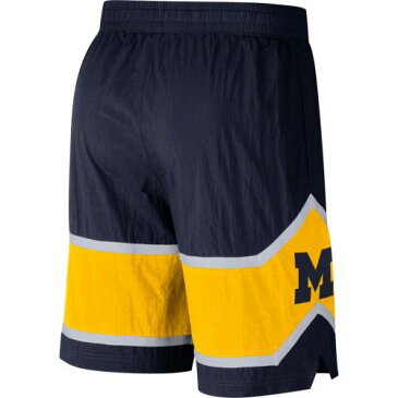 JORDAN BRAND ミシガン ショーツ ハーフパンツ 紺 ネイビー メンズファッション ズボン パンツ メンズ 【 Michigan Wolverines Throwback Shorts - Navy 】 Navy