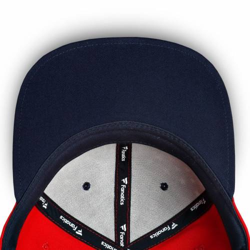 FANATICS BRANDED アトランタ スナップバック バッグ キャップ 帽子 メンズキャップ メンズ 【 Atlanta United Fc Americana Emblem Adjustable Snapback Hat - Navy/red 】 Navy/red