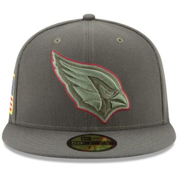 ニューエラ NEW ERA アリゾナ カーディナルス オリーブ バッグ キャップ 帽子 メンズキャップ メンズ 【 Arizona Cardinals 2017 Salute To Service 59fifty Fitted Hat - Olive 】 Olive