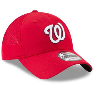 ニューエラ NEW ERA ワシントン ナショナルズ 赤 レッド 【 RED NEW ERA WASHINGTON NATIONALS PERFORATED PIVOT 9TWENTY ADJUSTABLE HAT 】 バッグ キャップ 帽子 メンズキャップ 帽子