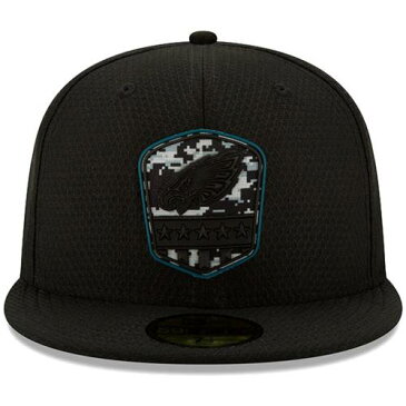 ニューエラ NEW ERA エラ フィラデルフィア イーグルス 黒色 ブラック ニューエラ 【 2019 SALUTE TO SERVICE 59FIFTY FITTED HAT BLACK 】 バッグ キャップ 帽子 メンズキャップ 帽子
