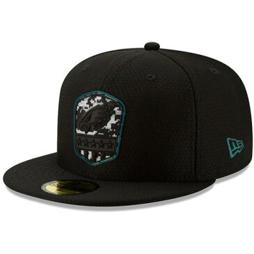 ニューエラ NEW ERA エラ フィラデルフィア イーグルス 黒色 ブラック ニューエラ 【 2019 SALUTE TO SERVICE 59FIFTY FITTED HAT BLACK 】 バッグ キャップ 帽子 メンズキャップ 帽子