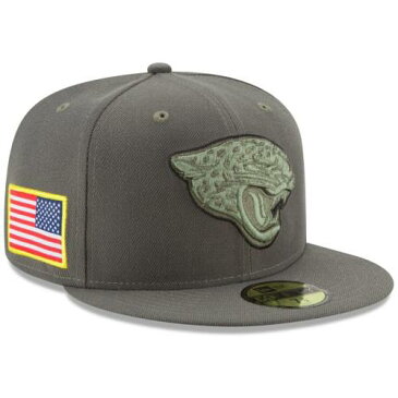 ニューエラ NEW ERA ジャクソンビル ジャガース オリーブ バッグ キャップ 帽子 メンズキャップ メンズ 【 Jacksonville Jaguars 2017 Salute To Service 59fifty Fitted Hat - Olive 】 Olive