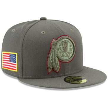 ニューエラ NEW ERA ワシントン レッドスキンズ オリーブ バッグ キャップ 帽子 メンズキャップ メンズ 【 Washington Redskins 2017 Salute To Service 59fifty Fitted Hat - Olive 】 Olive