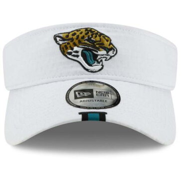 ニューエラ NEW ERA エラ ジャクソンビル ジャガーズ トレーニング 白色 ホワイト ニューエラ 【 NFL 2019 TRAINING CAMP OFFICIAL VISOR WHITE 】 バッグ キャップ 帽子 メンズキャップ 帽子