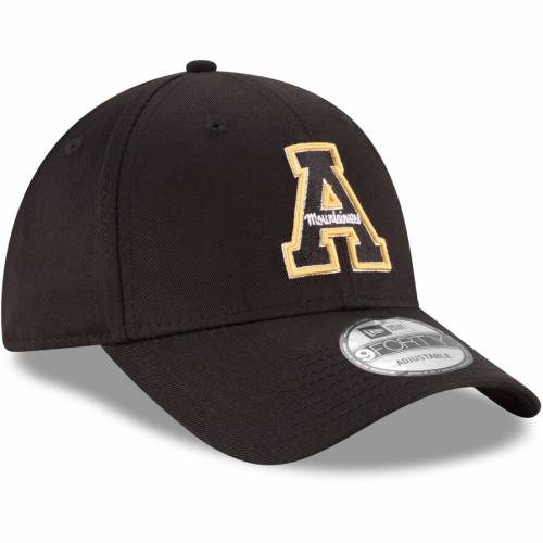 ニューエラ NEW ERA エラ スケートボード マウンテニアーズ 黒色 ブラック ニューエラ 【 STATE APPALACHIAN MOUNTAINEERS THE LEAGUE 9FORTY ADJUSTABLE HAT BLACK 】 バッグ キャップ 帽子 メンズキャップ