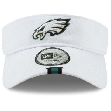 ニューエラ NEW ERA エラ フィラデルフィア イーグルス トレーニング 白色 ホワイト ニューエラ 【 NFL 2019 TRAINING CAMP OFFICIAL VISOR WHITE 】 バッグ キャップ 帽子 メンズキャップ 帽子
