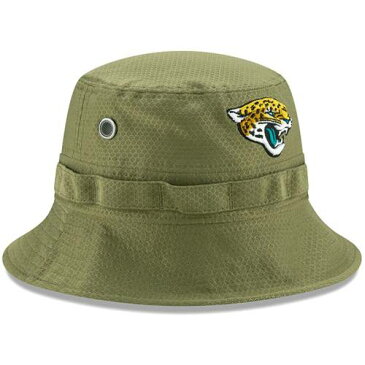 ニューエラ NEW ERA エラ ジャクソンビル ジャガーズ サイドライン オリーブ ニューエラ バケットハット 【 2019 SALUTE TO SERVICE SIDELINE ADVENTURE OLIVE 】 バッグ キャップ 帽子 メンズキャップ