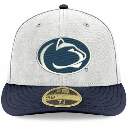 ニューエラ NEW ERA エラ スケートボード ライオンズ 白色 ホワイト ニューエラ ペンシルバニアステイト ニッタニーライオンズ 【 STATE BASIC LOW PROFILE 59FIFTY FITTED HAT WHITE 】 バッグ キャッ