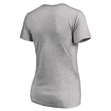 FANATICS BRANDED レディース ビクトリー スクリプト Tシャツ レディースファッション トップス カットソー 【 Nebraska Cornhuskers Womens Plus Sizes Victory Script T-shirt - Ash 】 Ash