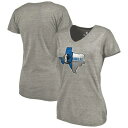 ファナティクス FANATICS BRANDED ダラス マーベリックス レディース コレクション Tシャツ ヘザー 灰色 グレー グレイ WOMEN'S 【 HEATHER GRAY FANATICS BRANDED HOMETOWN COLLECTION LONESTAR TRIBLEND TSHIRT 】 レ