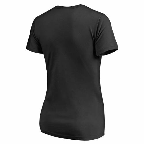 ファナティクス FANATICS BRANDED ブルース レディース Vネック Tシャツ 黒色 ブラック セントルイス WOMEN'S ST. PATRICK'S 【 FANATICS BRANDED DAY FOREVER LUCKY VNECK TSHIRT BLACK 】 レディースファッション