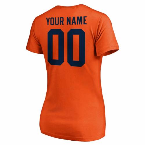 FANATICS BRANDED シラキュース 橙 オレンジ レディース バスケットボール ブイネック Tシャツ [CUSTOMIZED ITEM] WOMEN'S & 【 ORANGE FANATICS BRANDED SYRACUSE ANY NAME NUMBER PERSONALIZED BASKETBALL VNECK TSHIRT 】