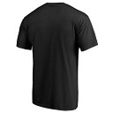 FANATICS BRANDED マイアミ Tシャツ 黒 ブラック & 【 BLACK FANATICS BRANDED MIAMI HURRICANES TAYLOR BIG TALL TSHIRT 】 メンズファッション トップス Tシャツ カットソー