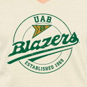 ファナティクス FANATICS BRANDED レディース コレクション ビンテージ ヴィンテージ Vネック Tシャツ 白色 ホワイト WOMEN'S 【 VINTAGE FANATICS BRANDED UAB BLAZERS BARTOW COLLECTION ESTABLISHED TRIBLEND VNECK TSHI