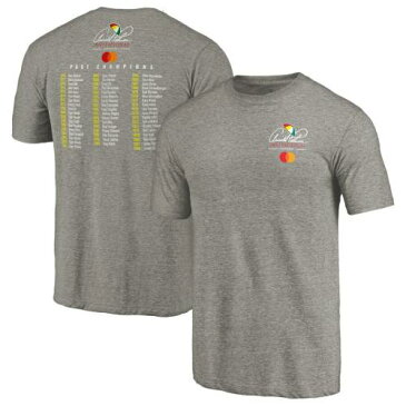 ファナティクス FANATICS BRANDED Tシャツ 灰色 グレー グレイ 【 GRAY FANATICS BRANDED ARNOLD PALMER INVITATIONAL PAST CHAMPS TRIBLEND TSHIRT HEATHERED 】 メンズファッション トップス Tシャツ カットソー