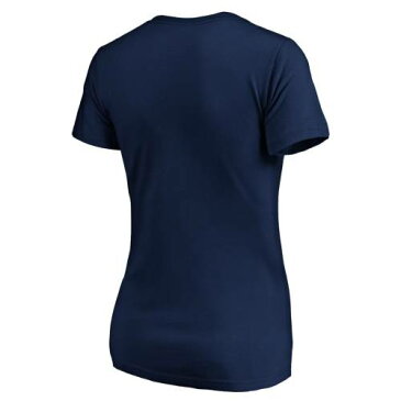 ファナティクス FANATICS BRANDED ペリカンズ レディース ダウン Vネック Tシャツ 紺色 ネイビー ニューオーリンズ WOMEN'S WON'T 【 FANATICS BRANDED BOW DOWN VNECK TSHIRT NAVY 】 レディースファッション