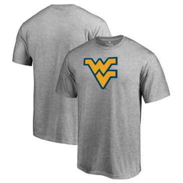 FANATICS BRANDED バージニア チーム ロゴ Tシャツ メンズファッション トップス カットソー メンズ 【 West Virginia Mountaineers Primary Team Logo T-shirt - Ash 】 Ash