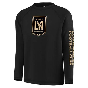 FANATICS BRANDED 子供用 スリーブ Tシャツ 黒 ブラック キッズ ベビー マタニティ トップス ジュニア 【 Lafc Youth Vital To Success Long Sleeve T-shirt - Black 】 Black