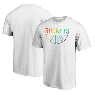 FANATICS BRANDED ヒューストン ロケッツ チーム Tシャツ メンズファッション トップス カットソー メンズ 【 Houston Rockets Team Pride Wordmark T-shirt 】 White