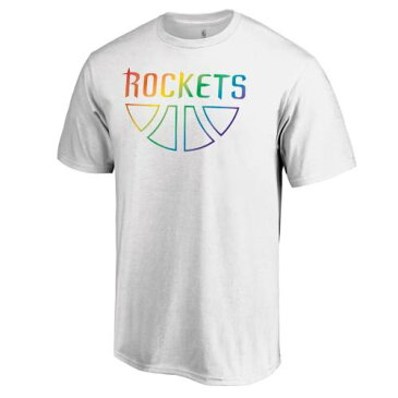 FANATICS BRANDED ヒューストン ロケッツ チーム Tシャツ 黒 ブラック メンズファッション トップス カットソー メンズ 【 Houston Rockets Team Pride Wordmark T-shirt - Black 】 White