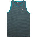 タンクトップ メンズ 【 THE HUNDREDS CHIKASAW TANK TOP (TEAL) / TEAL 】 メンズファッション トップス