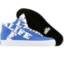 エーライフ ハイ 青色 ブルー スニーカー レディース 【 ALIFE WOMEN EVERYBODY HIGH CROSS - CANVAS (BLUE) / BLUE 】