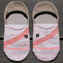 【★Fashion THE SALE★7/12午前10時迄】スタンス ピンク ストライプ 靴下 レディース 【 STANCE WOMEN PINK STRIPE SOCKS (PINK) / 】 インナー 下着 ナイトウエア メンズ レッグ