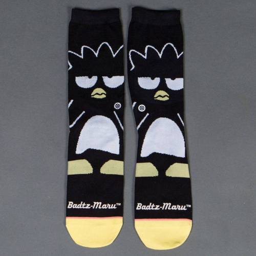 X^X C F ubN n[LeB[ fB[X y STANCE X HELLO KITTY WOMEN BADTZ MARU SOCKS (BLACK) / BLACK z Ci[  iCgEGA Y bO