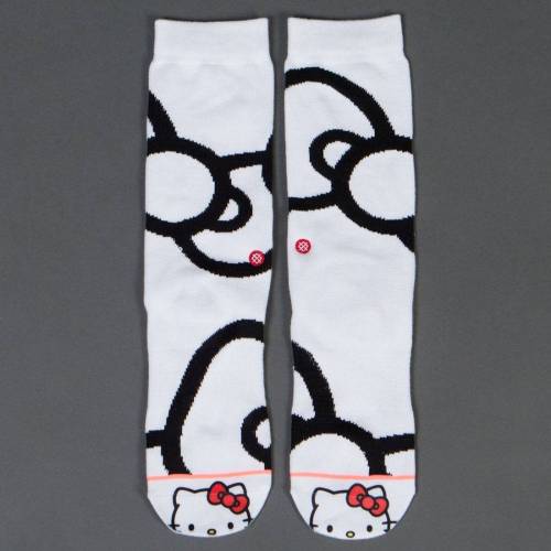 X^X C F zCg n[LeB[ fB[X y STANCE X HELLO KITTY WOMEN BOWS SOCKS (WHITE) / WHITE z Ci[  iCgEGA Y bO