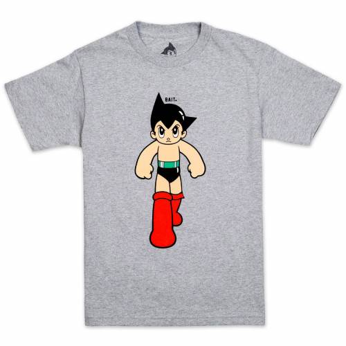 ベイト Tシャツ 灰色 グレー グレイ メンズ 【 BAIT X ASTRO BOY MEN STEP TEE (GRAY) / GRAY 】 メンズファッション トップス カットソー