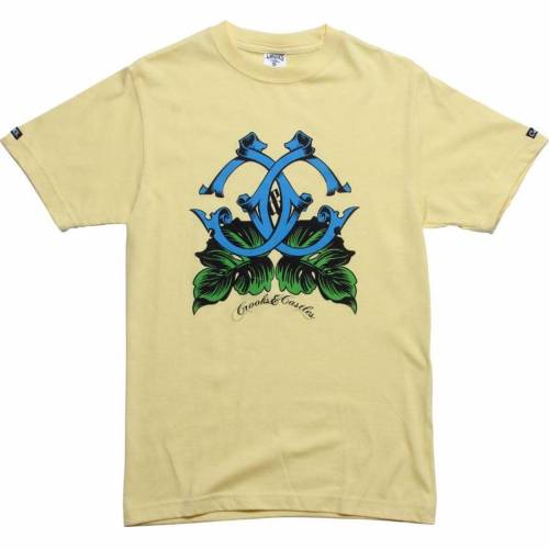 T����� ����å�������ɥ���å��륺 ��� �� CROOKS AND CASTLES ISLAND CS TEE (CANARY) / CANARY �� ��...