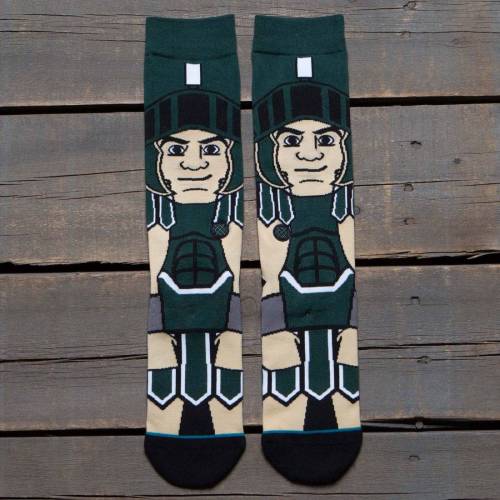 X^X C  O[ Y y STANCE X NCAA MEN SPARTY SOCKS (GREEN) / GREEN z Ci[  iCgEGA bO