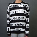 アディダス トレフォイル スウェットシャツ トレーナー 黒色 ブラック レディース 【 ADIDAS WOMEN TREFOIL SWEATSHIRT (BLA...