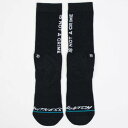 スタンス ウォッチ 時計 靴下 黒色 ブラック メンズ 【 STANCE MEN WATCH WITNESS SOCKS (BLACK) / BLACK 】 インナー 下着 ナイトウエア レッグ