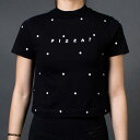 TVc F ubN CW[I[t fB[X y LAZY OAF WOMEN PIZZA TEE (BLACK) / BLACK z fB[Xt@bV gbvX Jbg\[