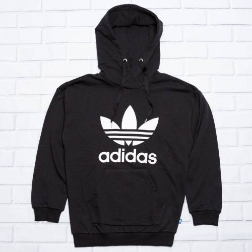 AfB_X gtHC t[fB[ p[J[ F ubN fB[X y ADIDAS WOMEN TREFOIL HOODIE (BLACK) / BLACK z fB[Xt@bV gbvX