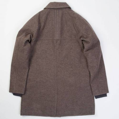 アディダス 茶色 ブラウン 黒色 ブラック + メンズ 【 ADIDAS X WINGS HORNS MEN COAT BROWN SIMPLE UTILITY BLACK 】