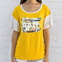 xCg {bNX TVc T[X F CG[ fB[X y BAIT WOMEN SHOULDER BOX TEE - MADE IN LA (YELLOW) / YELLOW z fB[Xt@bV gbvX Jbg\[