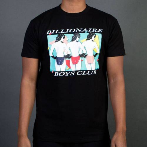 【★スーパーSALE★6/11深夜2時迄】クラブ Tシャツ 黒色 ブラック ビリオネアボーイズクラブ メンズ 【 BILLIONAIRE BOYS CLUB BILLIONAIRE BOYS CLUB MEN OPTIONAL TEE (BLACK) / BLACK 】 メンズファッション トップス カットソー