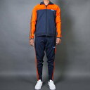 アディダス 橙 オレンジ レジェンド メンズ 【 ADIDAS MEN KNITTED TRACKSUIT (ORANGE / BOLD ORANGE LEGEND INK) ORANGE BOLD ORANGE LEGEND INK 】 メンズファッション トップス パーカー