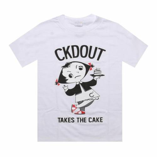 Tシャツ 白色 ホワイト ケイクドアウト 【 TAKES THE CAKE TEE WHITE 】 メンズファッション トップス Tシャツ カットソー