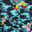 タンクトップ 青色 ブルー イレブンパリ メンズ 【 ELEVEN PARIS X SIMPSONS MEN USTY KRUSTY WATER TANK TOP (BLUE) / BLUE 】 メンズファッション トップス 3