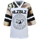 ヘルズベルズ ジャージー 白色 ホワイト レディース 【 HLZBLZ WOMEN VARSITY BITCH JERSEY (WHITE) / WHITE 】...