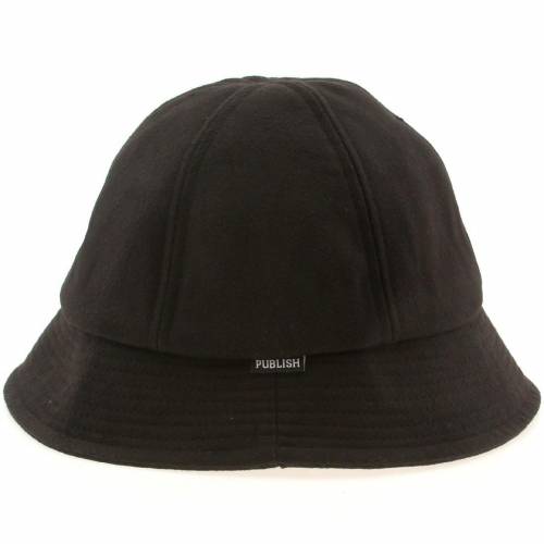 パブリッシュ 黒色 ブラック バケットハット メンズ  バッグ キャップ 帽子 メンズキャップ 帽子