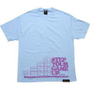 楽天スニケススニークティップ ゲーム Tシャツ 青色 ブルー メンズ 【 SNEAKTIP STEP YOUR GAME UP TEE （BLUE / LIGHT BLUE） BLUE LIGHT BLUE 】 メンズファッション トップス カットソー