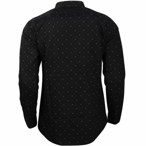 パブリッシュ 黒色 ブラック メンズ 【 PUBLISH MEN STANLEY BUTTON UP SHIRT (BLACK) / BLACK 】 メンズファッション トップス カジュアルシャツ